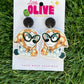 Bluey-Inspired Muffin the Grouchy Granny Earrings