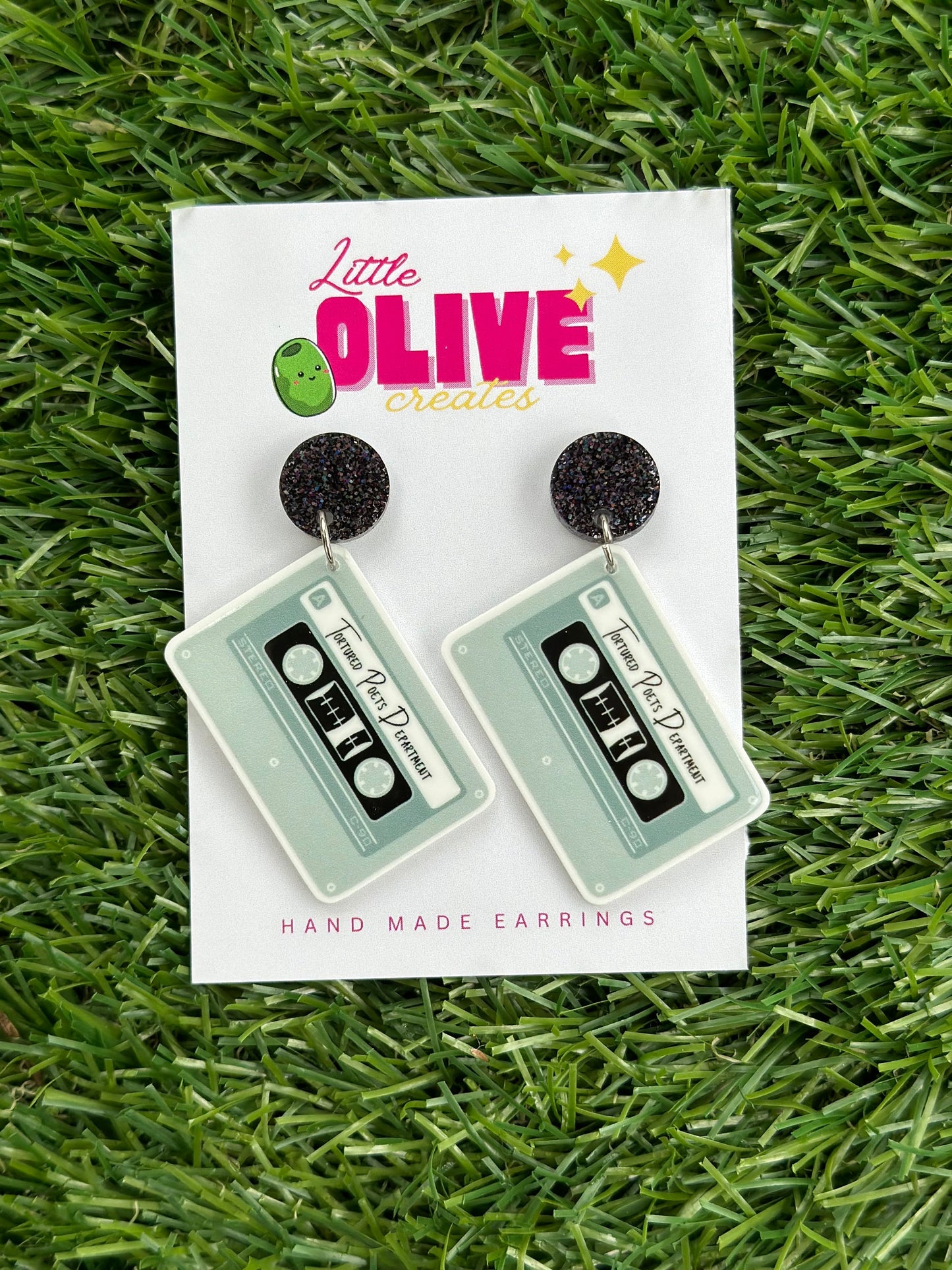 Music Era-Inspired TTPD Statement dangle earrings- 2 styles available
