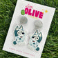 Bluey-Inspired Muffin Earrings
