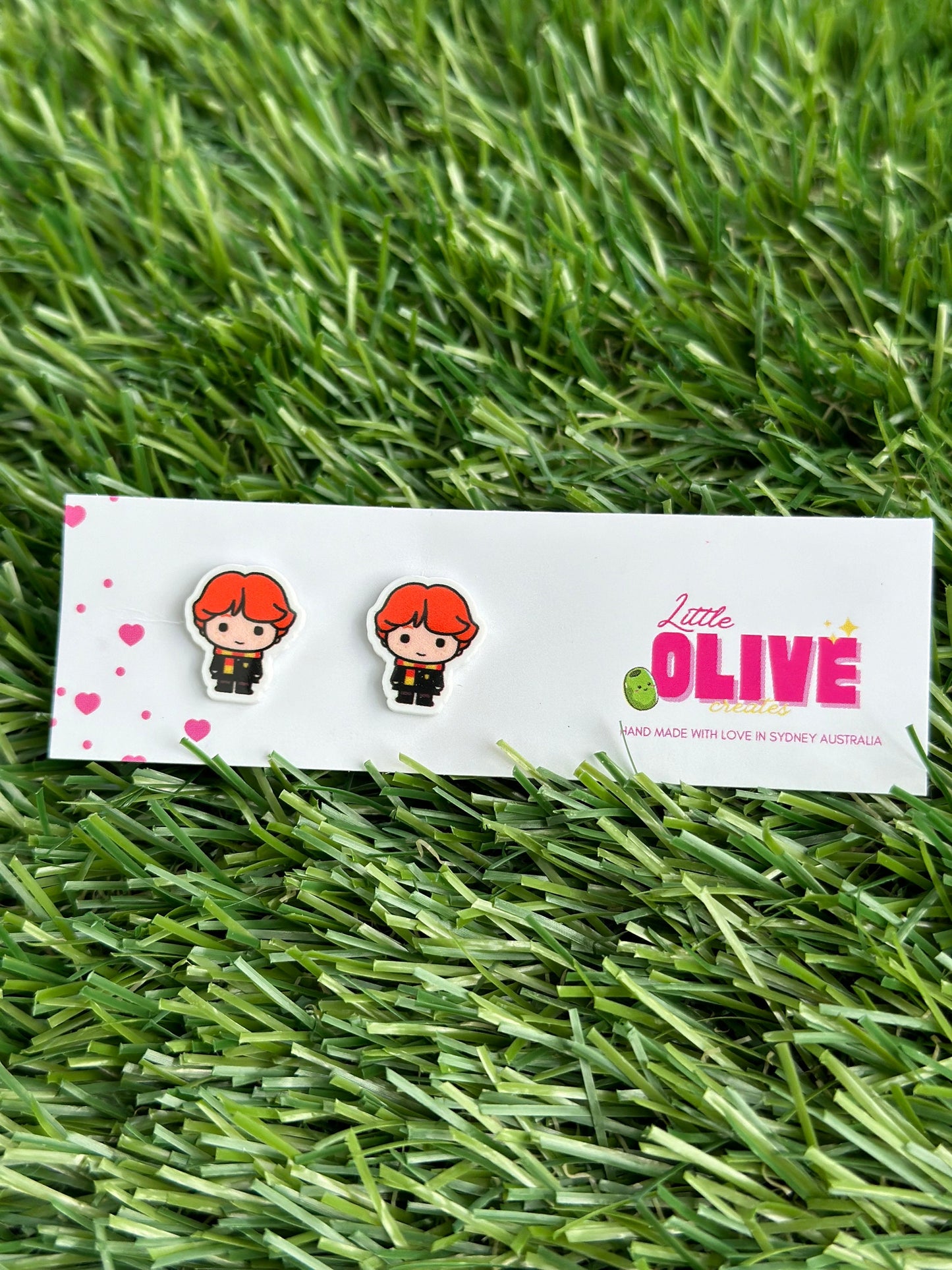 Wizarding World Stud Earrings - Perfect for Potter Fans!