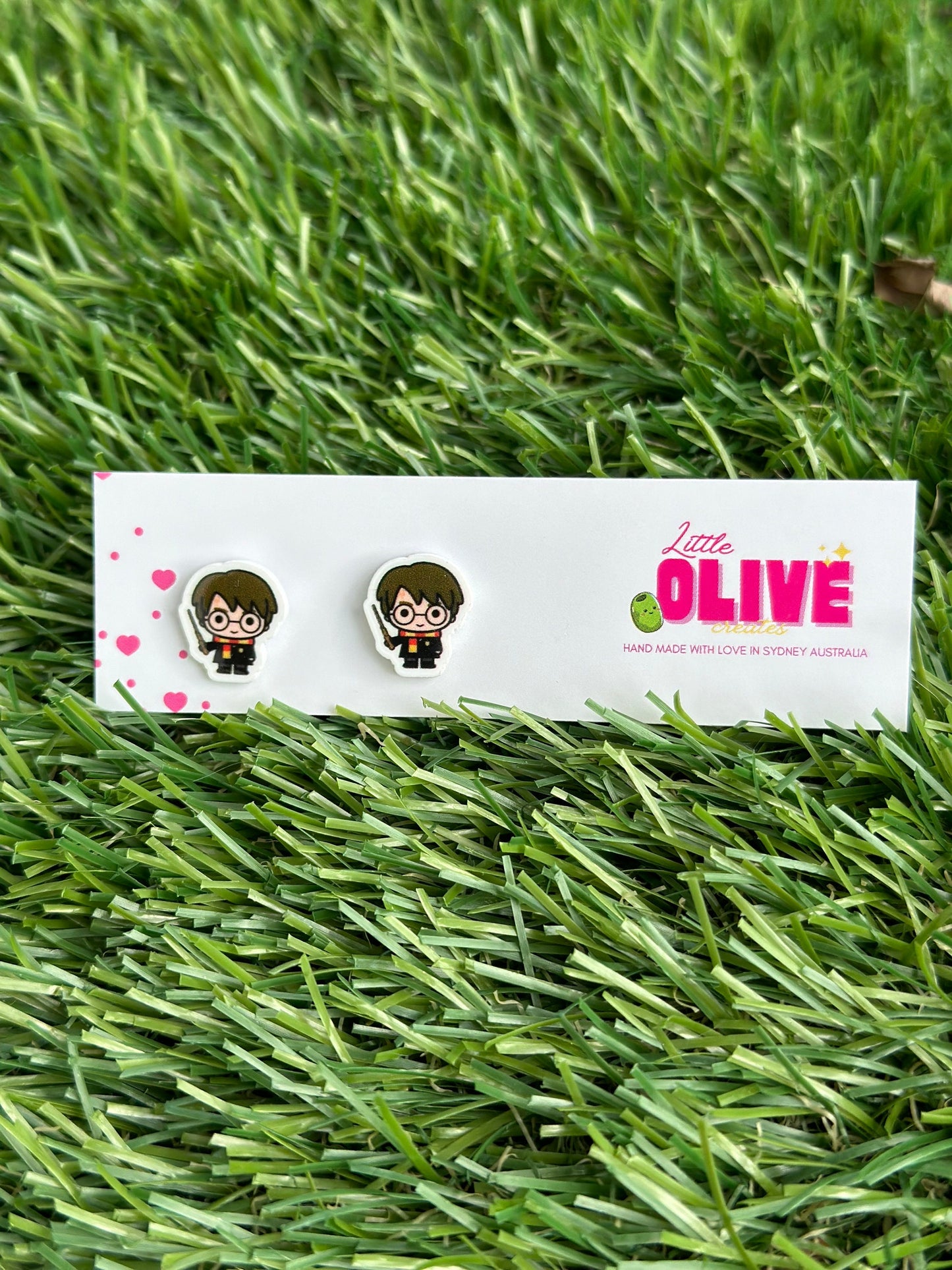 Wizarding World Stud Earrings - Perfect for Potter Fans!