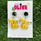 Pikachu Playfulness: Adorable Earrings for Every Pokémon Fan!