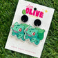 Bulbasaur Bliss: Pokémon Earrings in Stud and Dangle Styles
