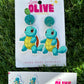 Pokemon Squirtle Earrings: Splash into Style!