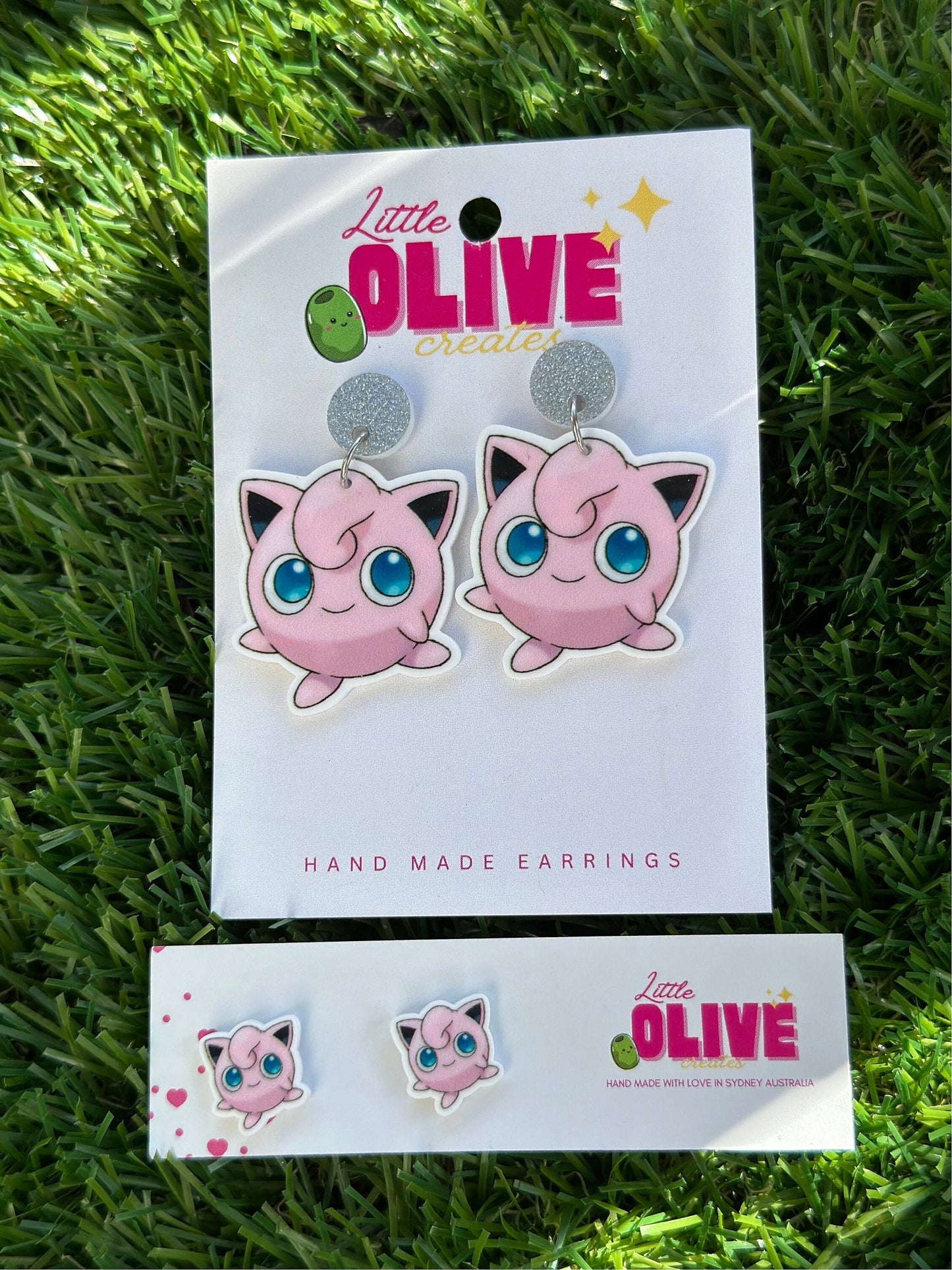 Sing Along with Jigglypuff: Cute Pokémon Earrings for Fans!