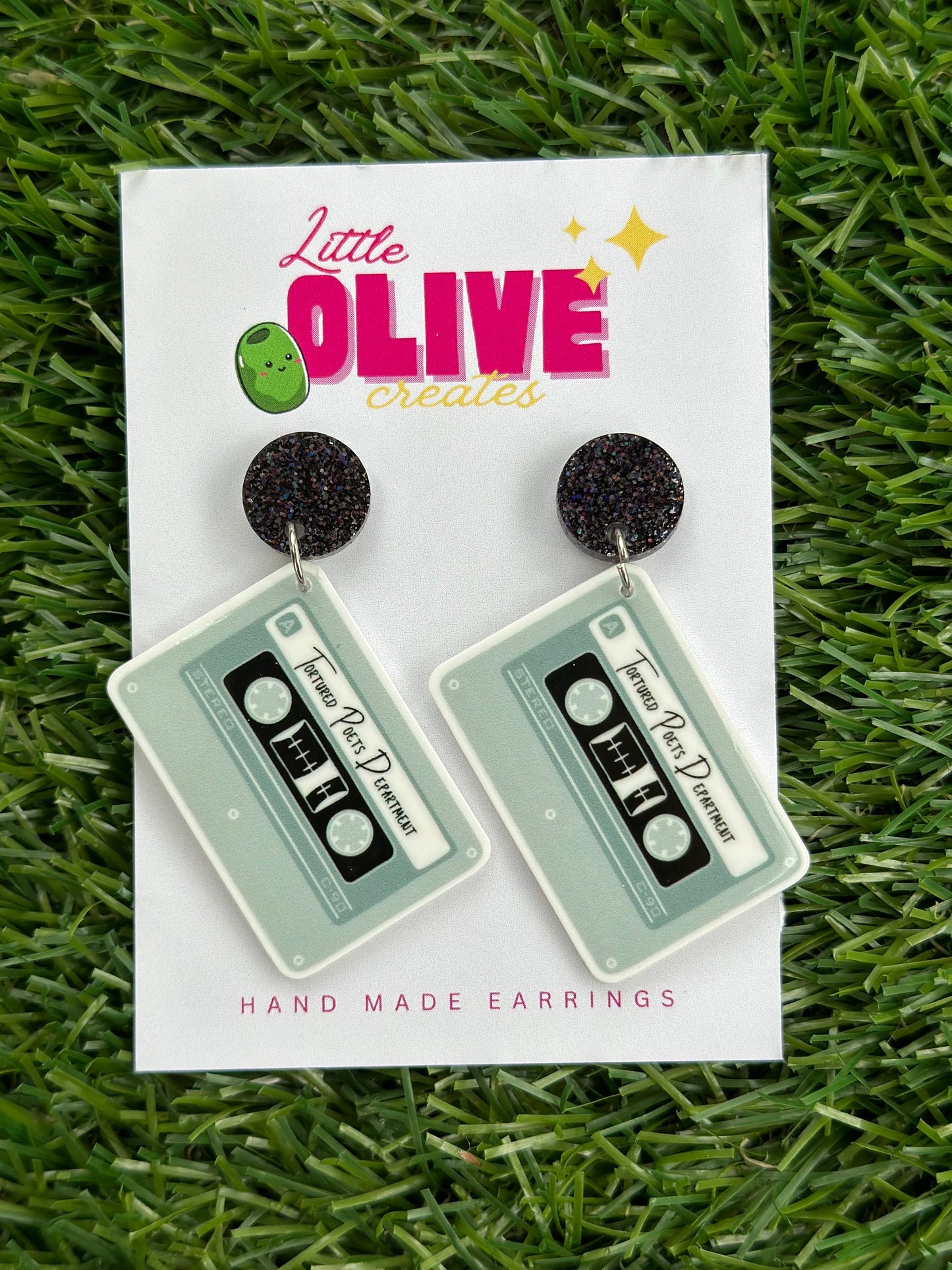 Music Era-Inspired TTPD Statement dangle earrings- 2 styles available