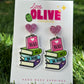 Enchanting 'Read All the Books' Teacher Earrings for Book Week!