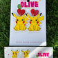 Pikachu Playfulness: Adorable Heart Earrings for Every Pokémon Fan!