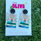 Enchanting Taylor Era Inspired Book Lover Dangle Earrings