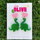 Dino Delight Dangle Earrings - Playful Prehistoric Charm