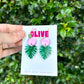 Gorgeous Monstera Mini Dangle Earrings - Two Sizes for Plant Lovers