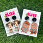 Fun Star Wars Earrings - Princess Leia or Chewbacca Designs