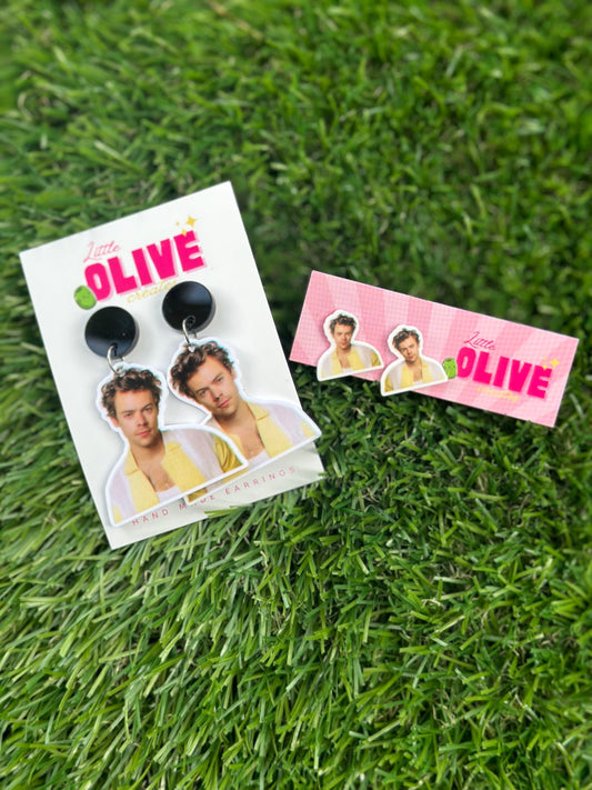 Harry Inspired Statement Stud Earrings watermelon sugar high!
