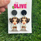 Fun Star Wars Earrings - Princess Leia or Chewbacca Designs