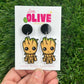 Guardians of the Galaxy Groot Stud or Dangle Earrings