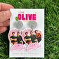 Jonas Brothers Concert Ready Dangle Earrings!