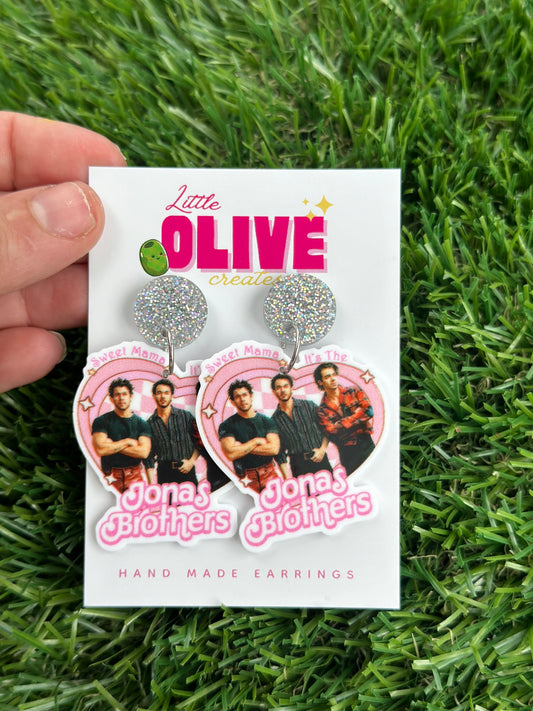 Jonas Brothers Concert Ready Dangle Earrings!