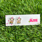 Hop into Easter with Our Highland Cow Bunny Stud Earrings!