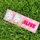 Hand Painted Pastel Polka Dot Easter Egg Stud Earrings - Fun for All Ages!