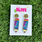 Pencil Earrings - Whimsical Accessories for Educators